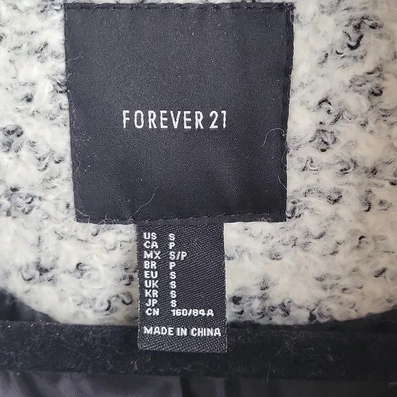 Forever 21 wool Bouble breasted jacket - Picture 8 of 9